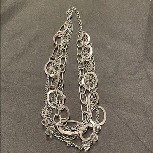 Elegant Silver Chain Necklace